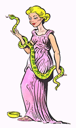 Hygeia, goddess of health